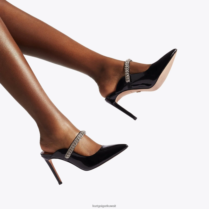 كيلووات Kurt Geiger نحيف دوق لندن أسود X06PDH314 | أحذية