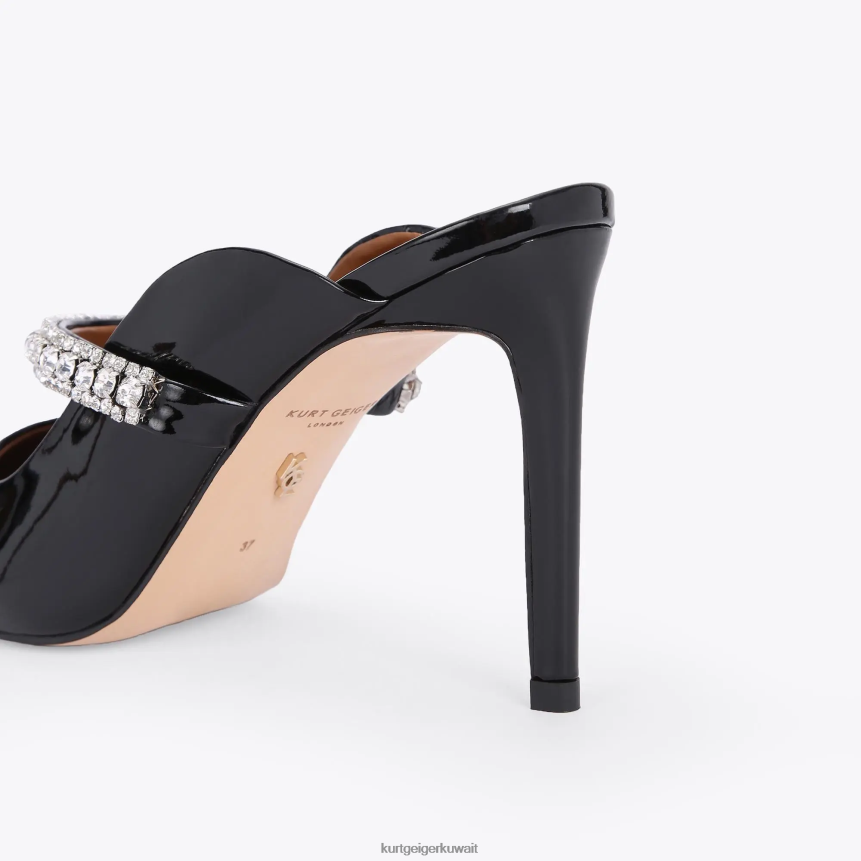كيلووات Kurt Geiger نحيف دوق لندن أسود X06PDH314 | أحذية