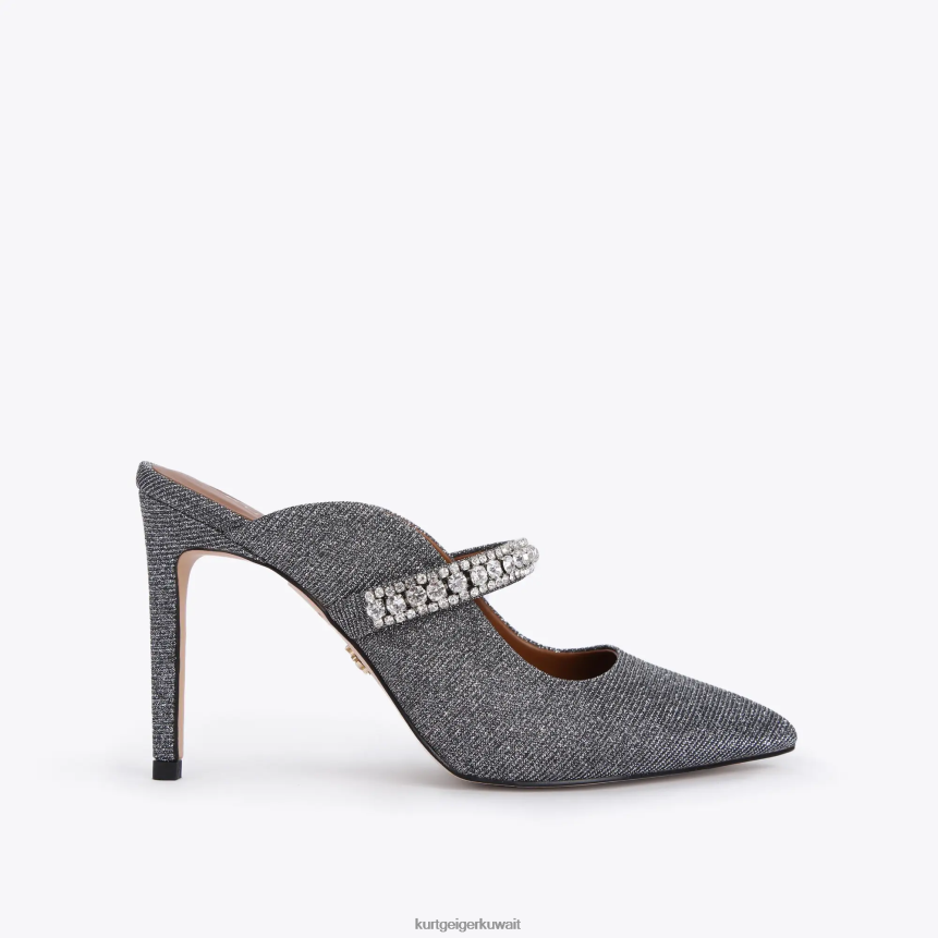 كيلووات Kurt Geiger نحيف دوق لندن جونميتال X06PDH316 | أحذية