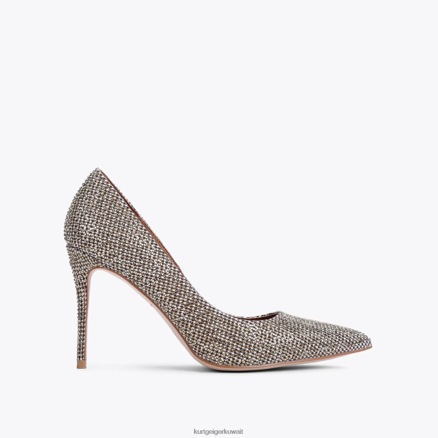 كيلووات Kurt Geiger نحيف لندن بلجرافيا اللون البيج X06PDH319 | أحذية