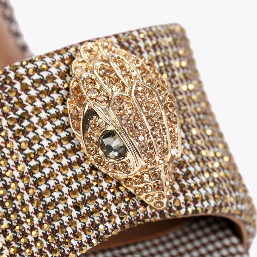 كيلووات Kurt Geiger نحيف صندل منصة كينسينغتون لندن اللون البيج X06PDH334 | أحذية