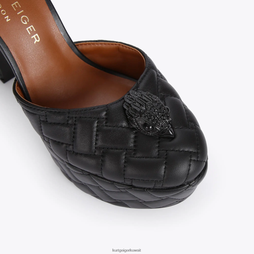 كيلووات Kurt Geiger نحيف منصة لندن كنسينغتون أسود X06PDH347 | أحذية