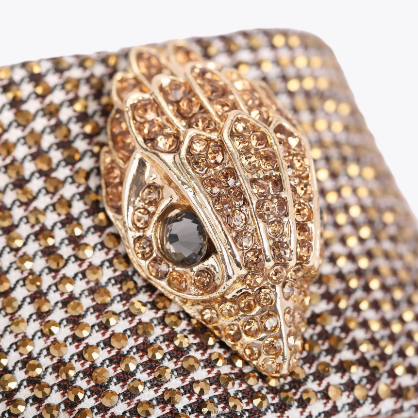 كيلووات Kurt Geiger نحيف صندل مسطح من لندن كنسينغتون اللون البيج X06PDH351 | أحذية