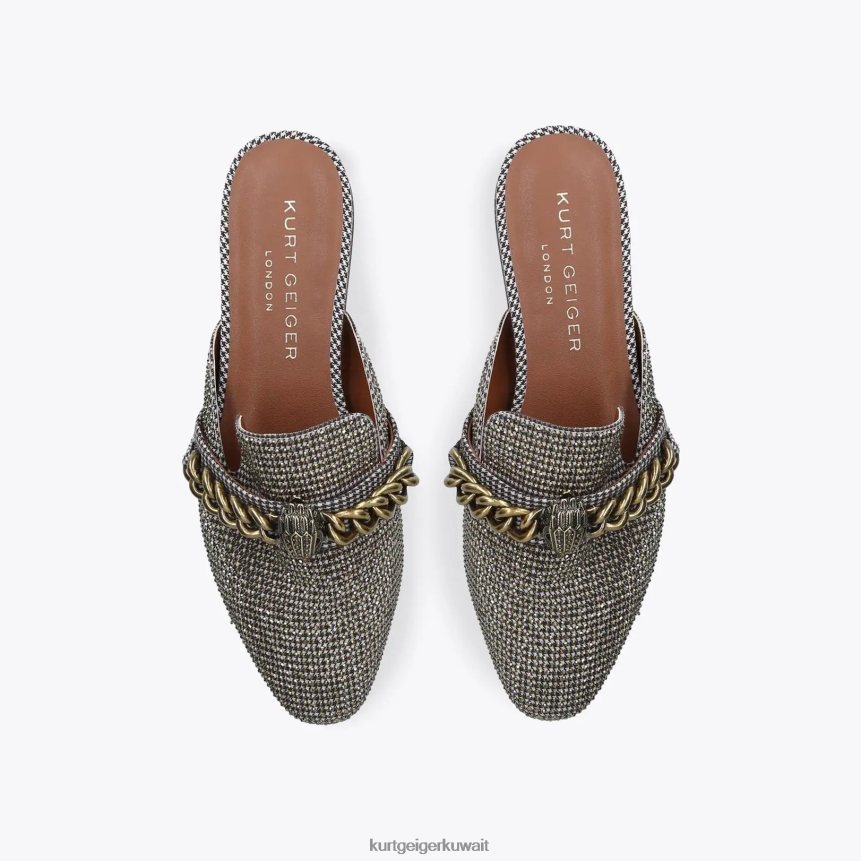 كيلووات Kurt Geiger نحيف لندن تشيلسي بغل اللون البيج X06PDH361 | أحذية