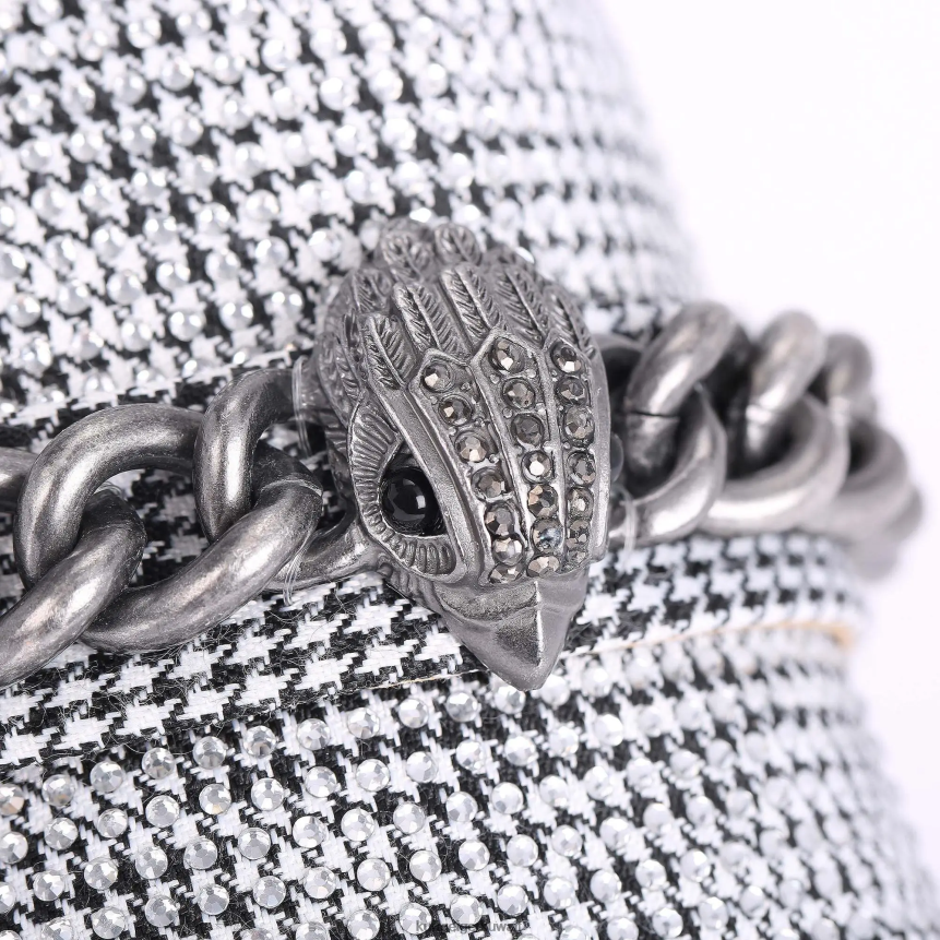 كيلووات Kurt Geiger نحيف لندن تشيلسي بغل فضة X06PDH362 | أحذية