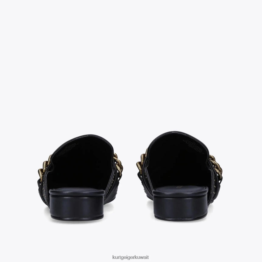 كيلووات Kurt Geiger نحيف لندن تشيلسي بغل أسود X06PDH363 | أحذية