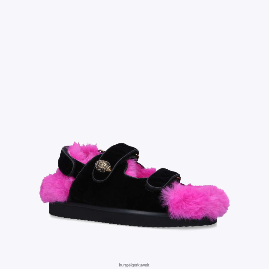 كيلووات Kurt Geiger نحيف لندن أورسون مزيج أسود X06PDH371 | أحذية