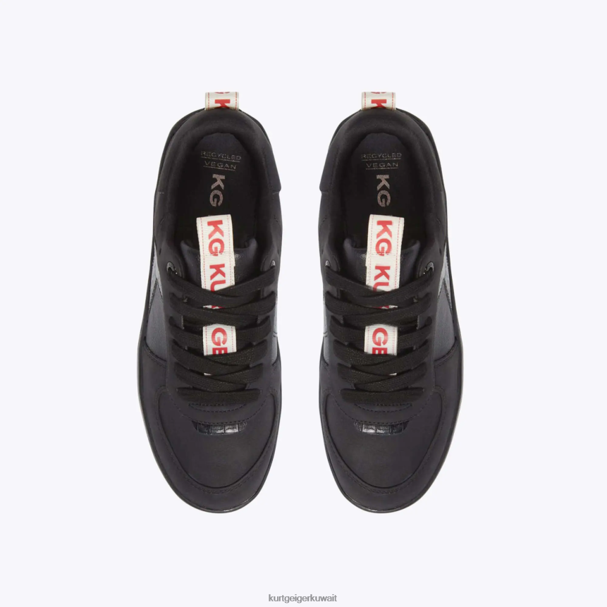 كيلووات Kurt Geiger نحيف هبطت لندن مزيج أسود X06PDH372 | أحذية