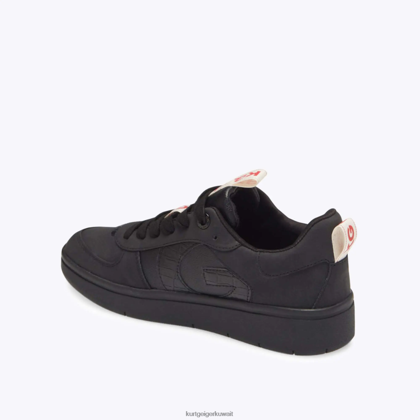 كيلووات Kurt Geiger نحيف هبطت لندن مزيج أسود X06PDH372 | أحذية