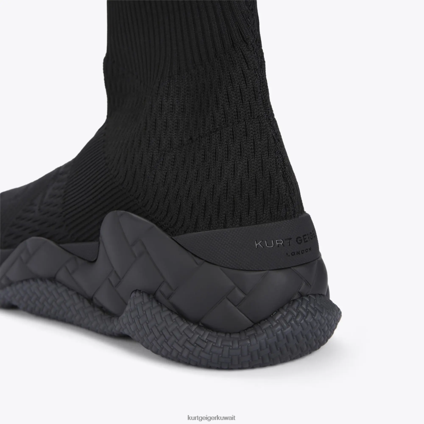 كيلووات Kurt Geiger نحيف لندن رجل لندن جورب أسود X06PDH385 | أحذية