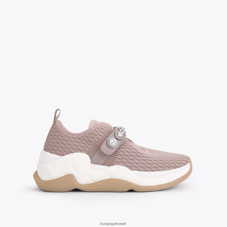 كيلووات Kurt Geiger نحيف لندن لندن جوهرة متماسكة احمر خدود X06PDH386 | أحذية