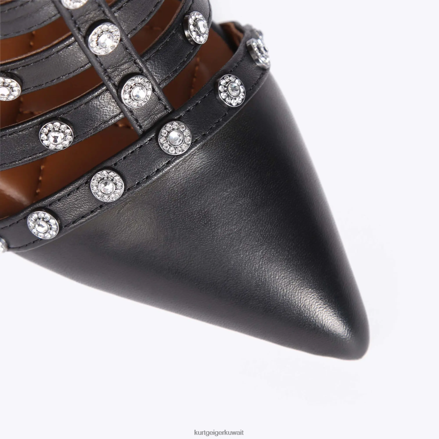 كيلووات Kurt Geiger نحيف حذاء لندن اوكتافيا أسود X06PDH390 | أحذية