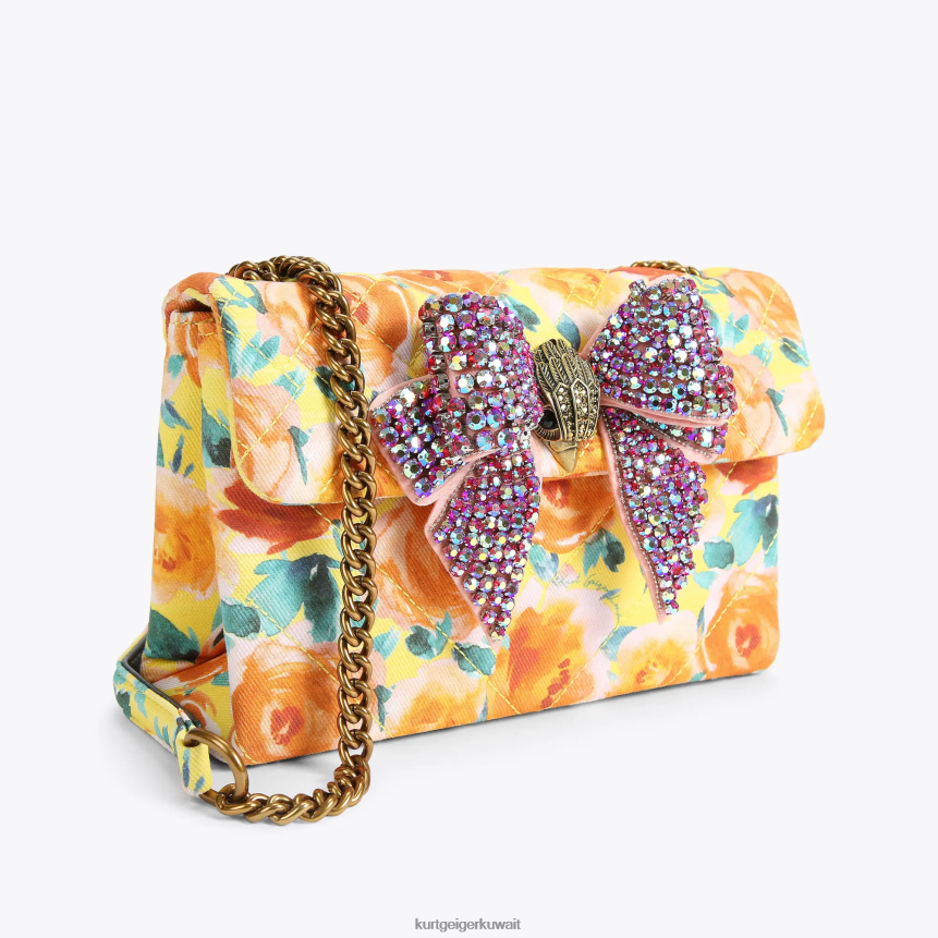 كيلووات Kurt Geiger نحيف لندن القوس المتوسطة كنسينغتون في لندن البرتقالي X06PDH3 | أكياس