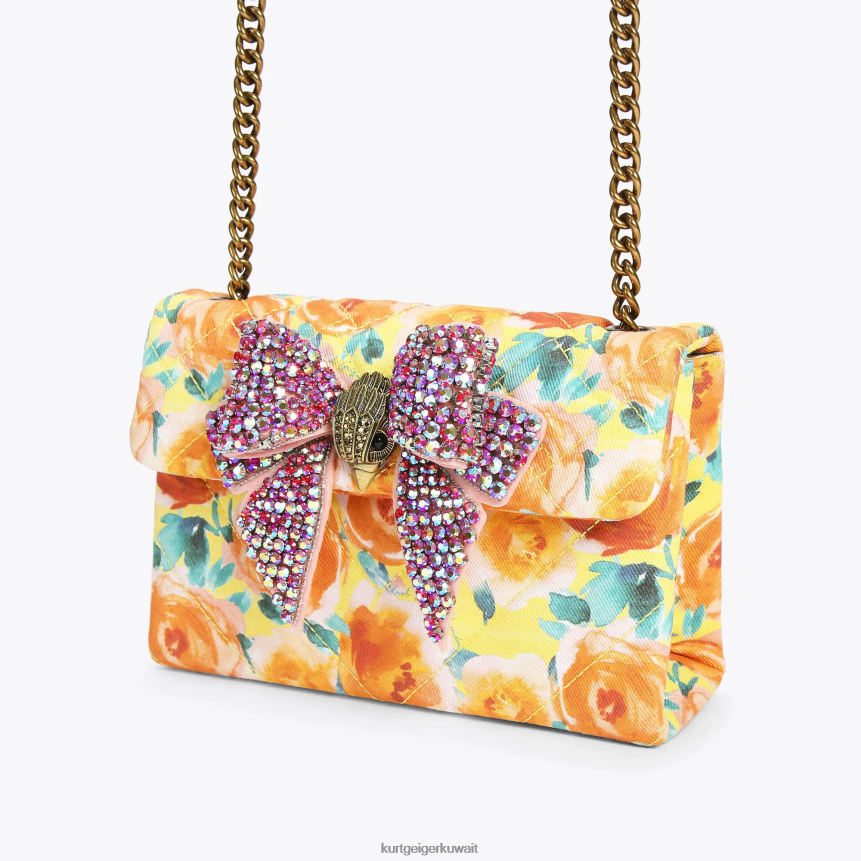 كيلووات Kurt Geiger نحيف لندن القوس المتوسطة كنسينغتون في لندن البرتقالي X06PDH3 | أكياس