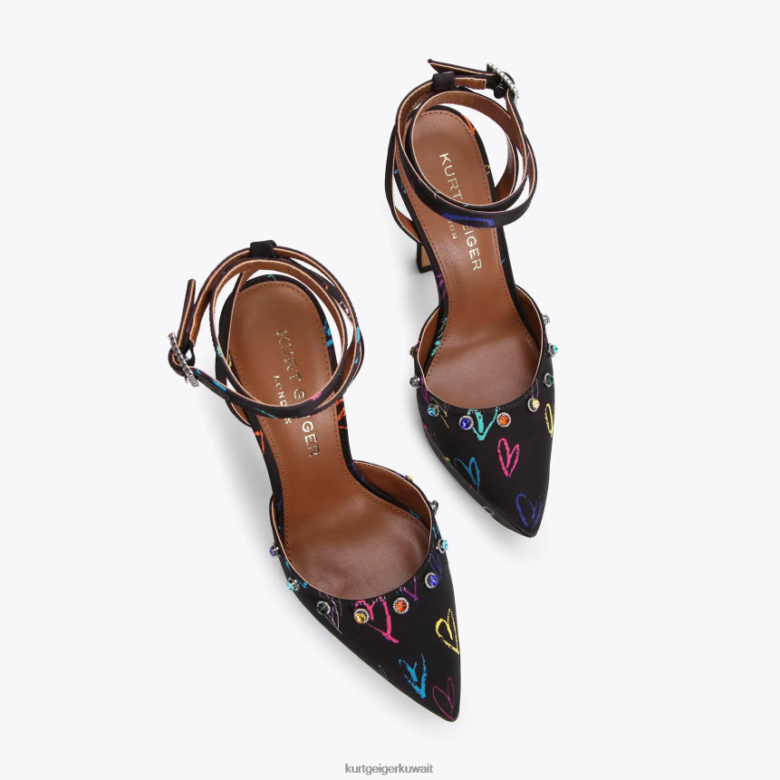 كيلووات Kurt Geiger نحيف منصة لندن اوكتافيا أسود آخر X06PDH409 | أحذية