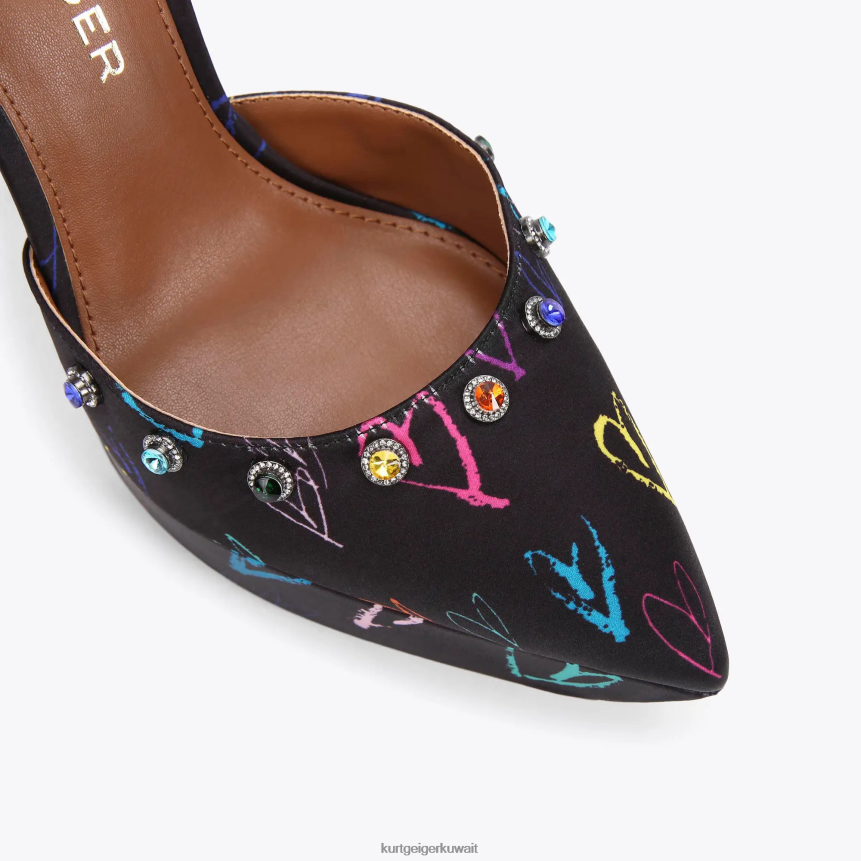 كيلووات Kurt Geiger نحيف منصة لندن اوكتافيا أسود آخر X06PDH409 | أحذية