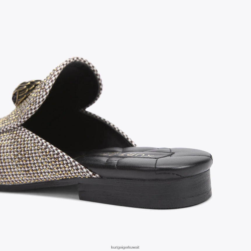 كيلووات Kurt Geiger نحيف لندن هولي النسر بغل اللون البيج X06PDH416 | أحذية
