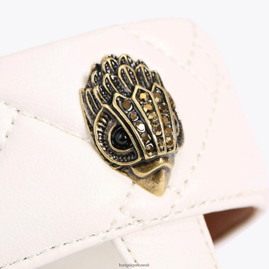 كيلووات Kurt Geiger نحيف لندن كينسينغتون تي بار مكتنزة عظم X06PDH432 | أحذية