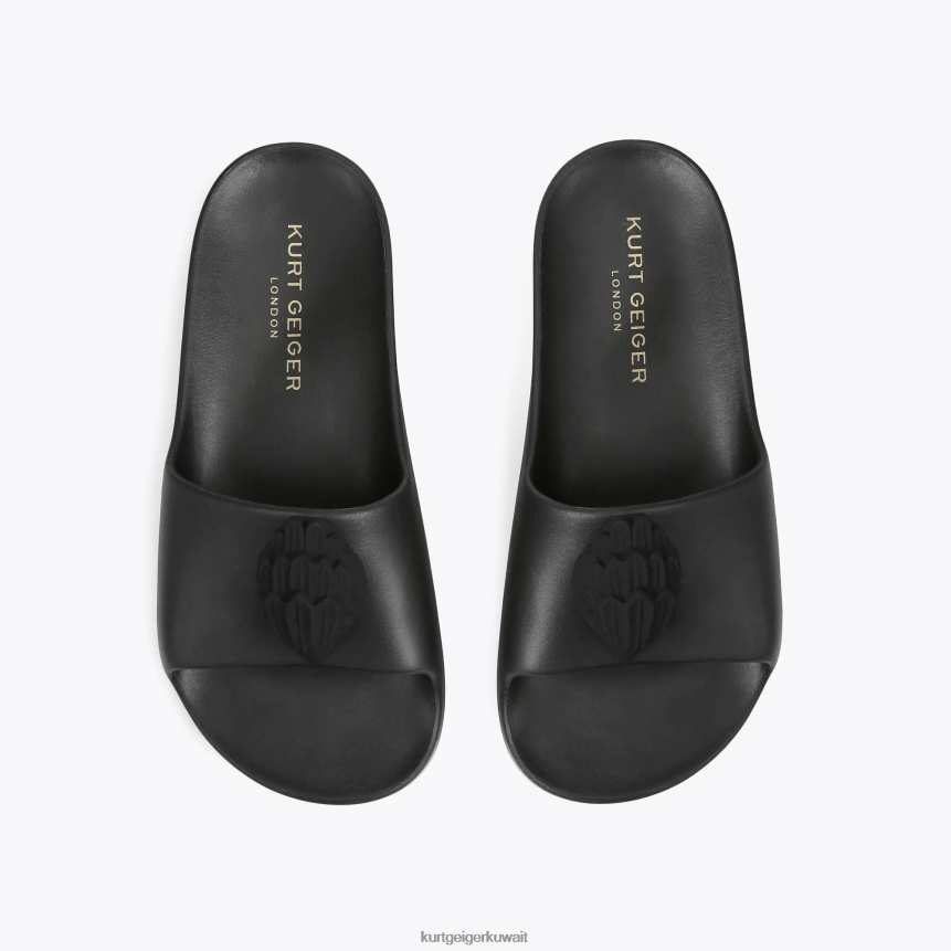 كيلووات Kurt Geiger نحيف نسر لندن شريحة مكتنزة أسود X06PDH433 | أحذية