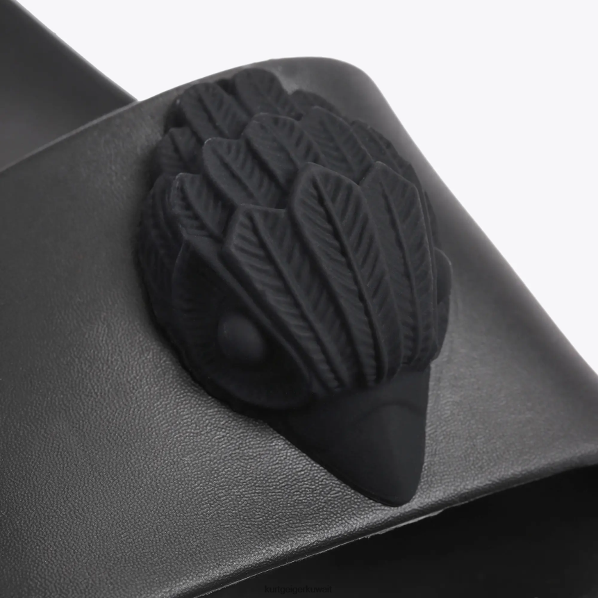 كيلووات Kurt Geiger نحيف نسر لندن شريحة مكتنزة أسود X06PDH433 | أحذية