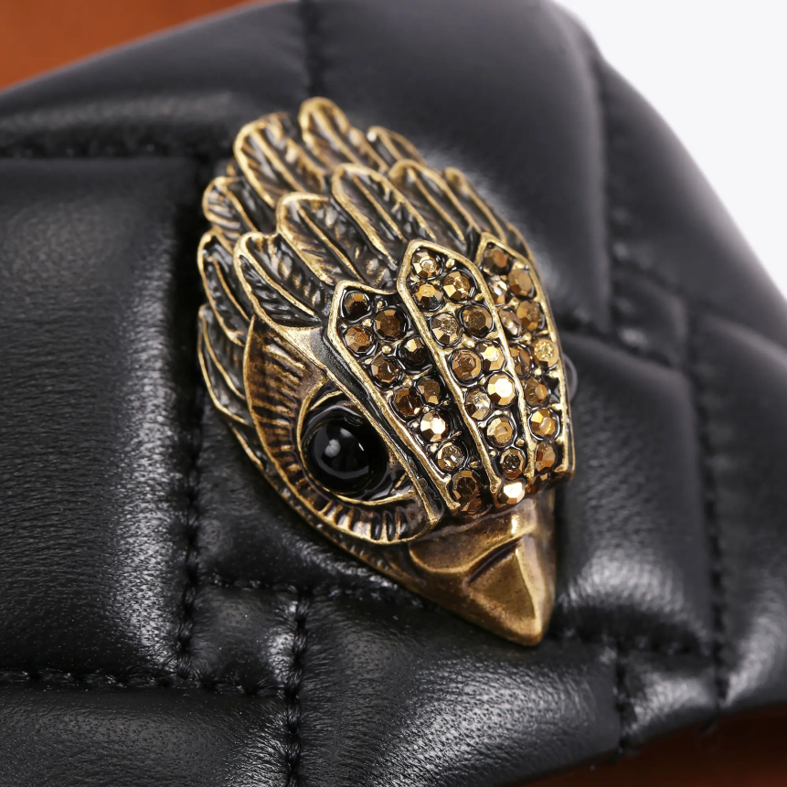 كيلووات Kurt Geiger نحيف لندن كينسينغتون فلاتفورم أسود X06PDH439 | أحذية