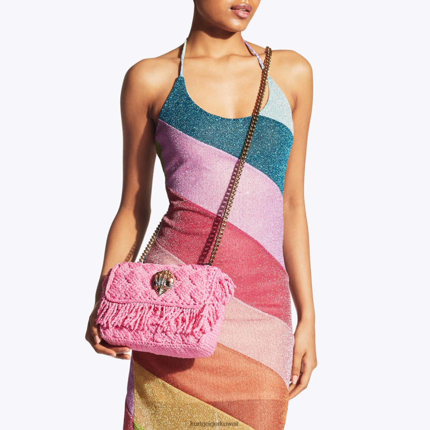 كيلووات Kurt Geiger نحيف لندن الكروشيه كينسينغتون لون القرنفل X06PDH44 | أكياس