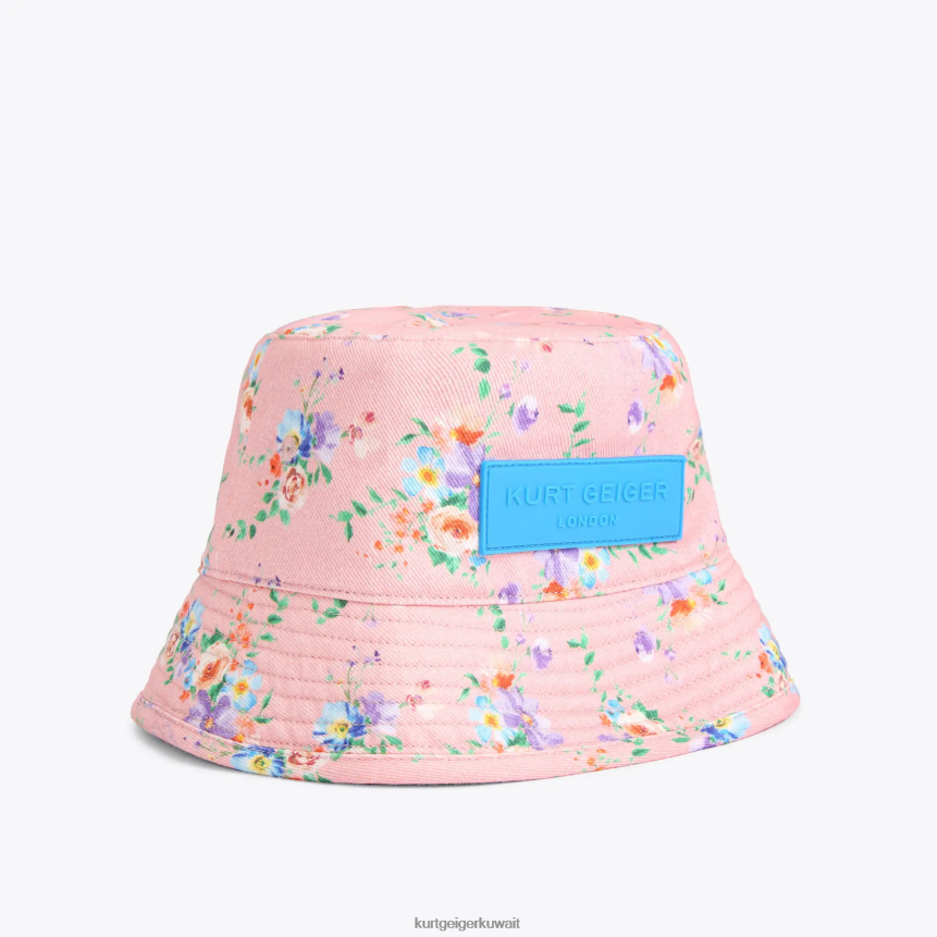 كيلووات Kurt Geiger نحيف قبعة دلو لندن كنسينغتون لون القرنفل X06PDH475 | مُكَمِّلات