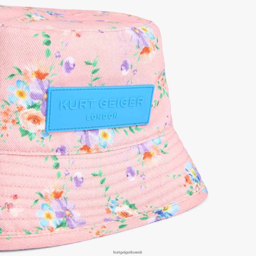 كيلووات Kurt Geiger نحيف قبعة دلو لندن كنسينغتون لون القرنفل X06PDH475 | مُكَمِّلات