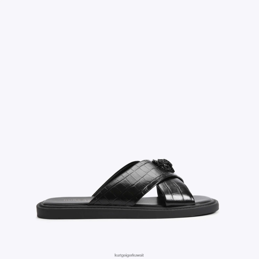 كيلووات Kurt Geiger رجال لندن أوين أسود X06PDH496 | أحذية
