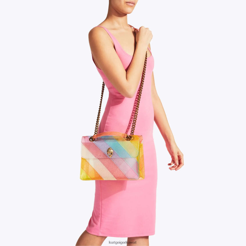 كيلووات Kurt Geiger نحيف حقيبة لندن فينيل كنسينغتون متعددة / أخرى X06PDH4 | أكياس