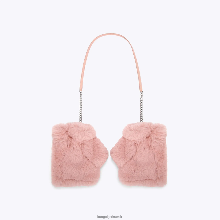 كيلووات Kurt Geiger نحيف قفازات الخشخاش لندن بدون أصابع لون القرنفل X06PDH509 | مُكَمِّلات