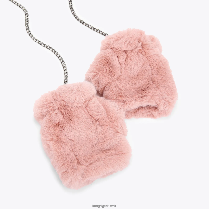 كيلووات Kurt Geiger نحيف قفازات الخشخاش لندن بدون أصابع لون القرنفل X06PDH509 | مُكَمِّلات