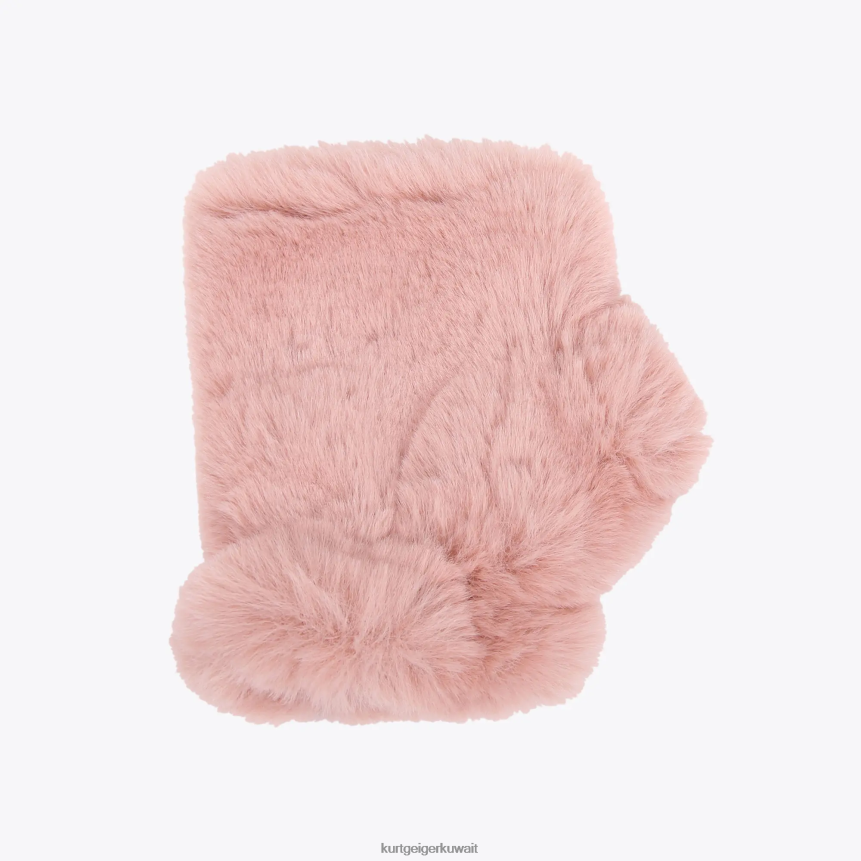 كيلووات Kurt Geiger نحيف قفازات الخشخاش لندن بدون أصابع لون القرنفل X06PDH509 | مُكَمِّلات