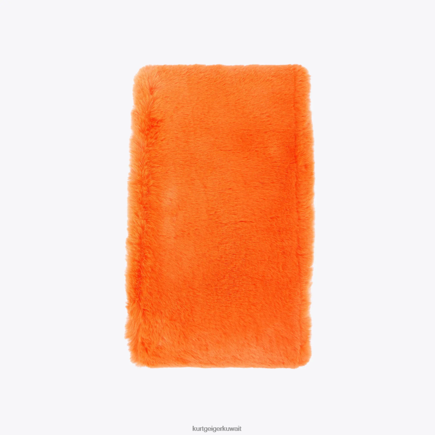 كيلووات Kurt Geiger نحيف وشاح الخشخاش لندن البرتقالي X06PDH513 | مُكَمِّلات