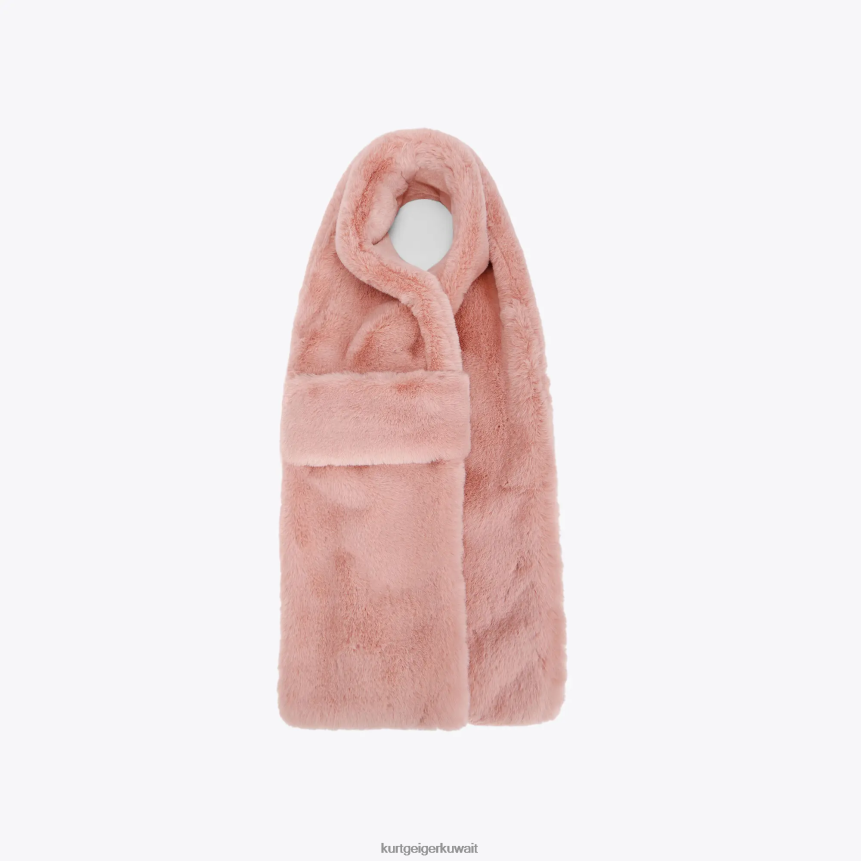 كيلووات Kurt Geiger نحيف وشاح الخشخاش لندن لون القرنفل X06PDH514 | مُكَمِّلات