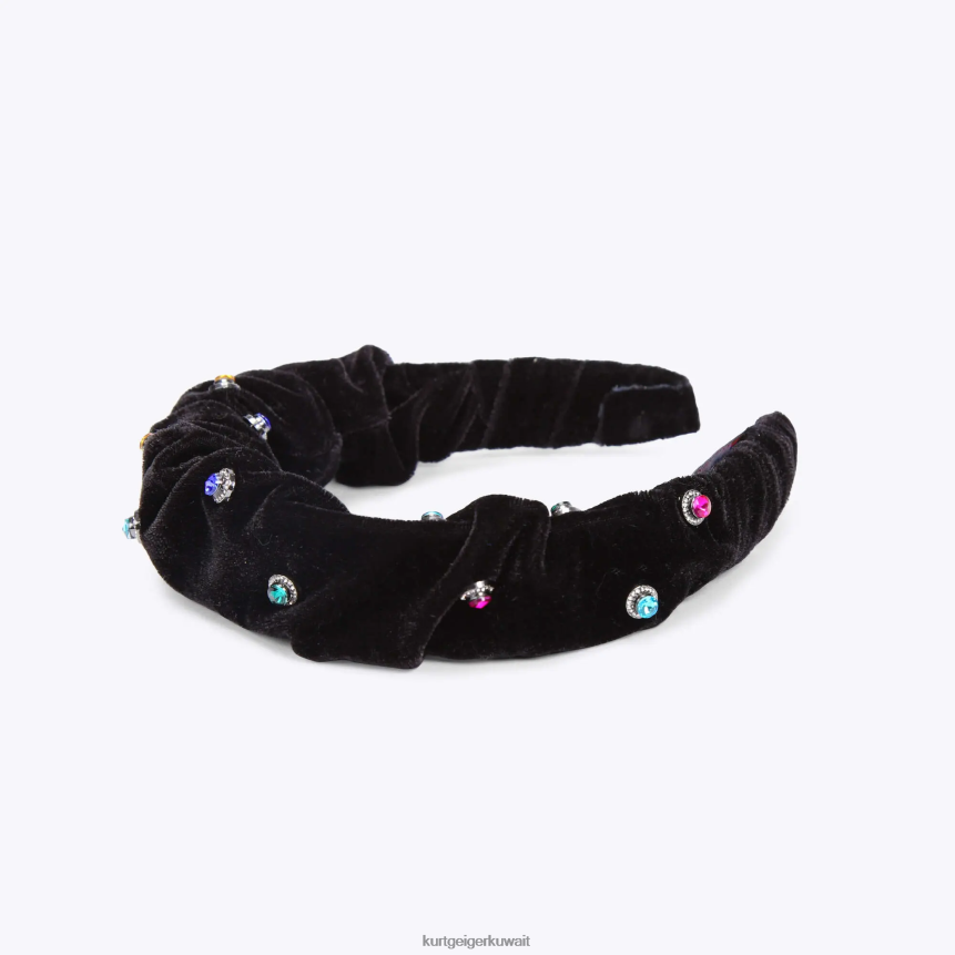 كيلووات Kurt Geiger نحيف لندن اوكتافيا عقال أسود آخر X06PDH517 | مُكَمِّلات