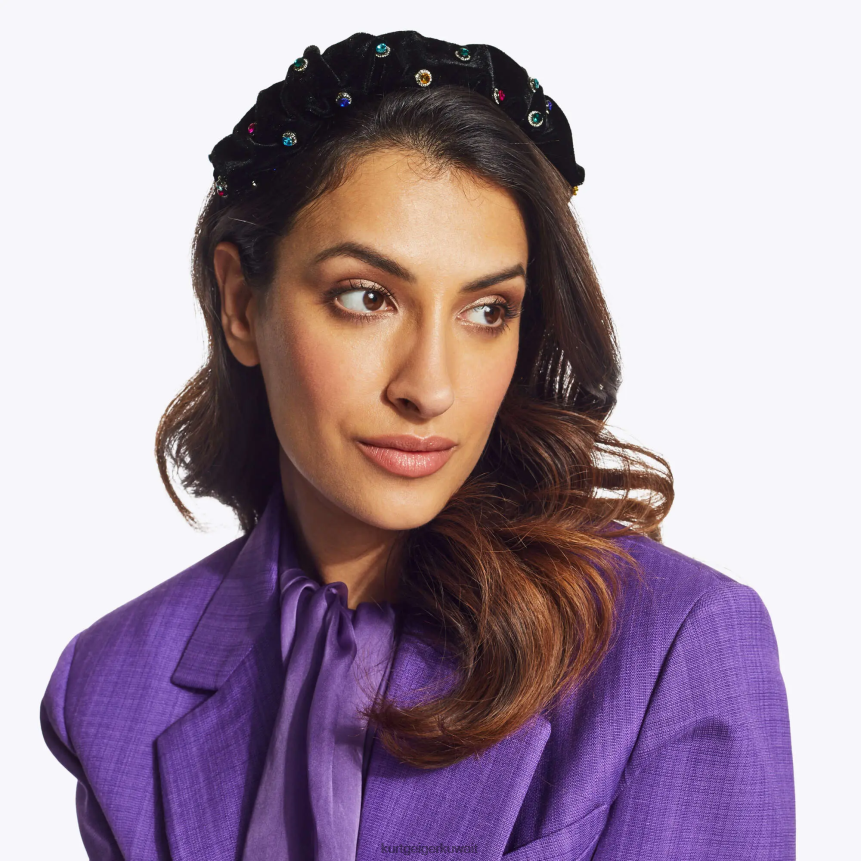 كيلووات Kurt Geiger نحيف لندن اوكتافيا عقال أسود آخر X06PDH517 | مُكَمِّلات