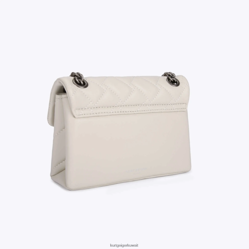 كيلووات Kurt Geiger نحيف حقيبة لندن ميني كنسينغتون لاف عظم X06PDH51 | أكياس