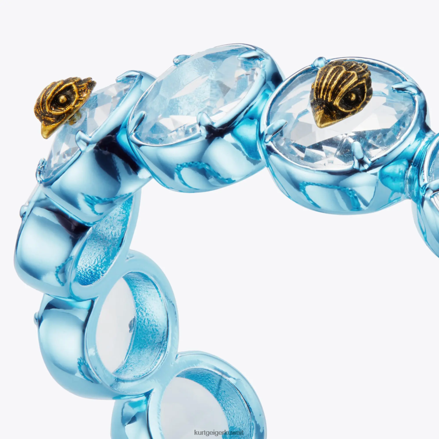 كيلووات Kurt Geiger نحيف لندن جولة حجر الكفة أزرق X06PDH529 | مُكَمِّلات