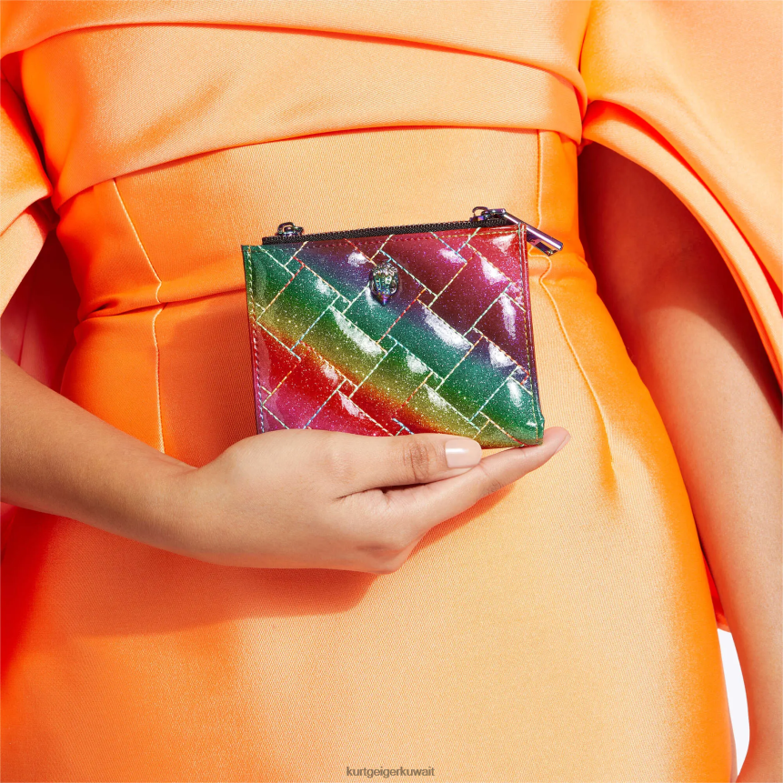 كيلووات Kurt Geiger نحيف لندن ميني محفظة كينسينغتون آخر X06PDH538 | أكياس