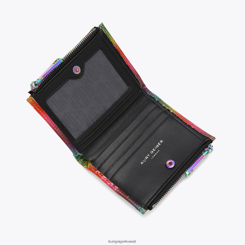 كيلووات Kurt Geiger نحيف لندن ميني محفظة كينسينغتون آخر X06PDH538 | أكياس