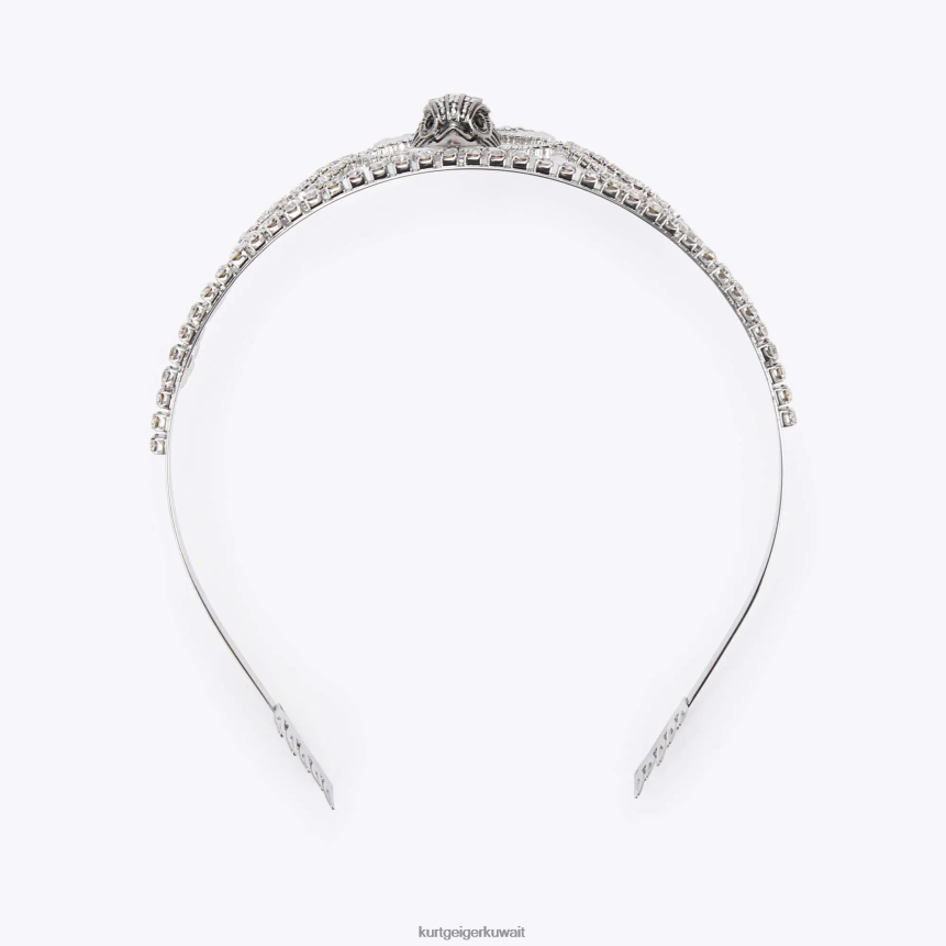 كيلووات Kurt Geiger نحيف تاج نسر لندن فضة X06PDH546 | مُكَمِّلات