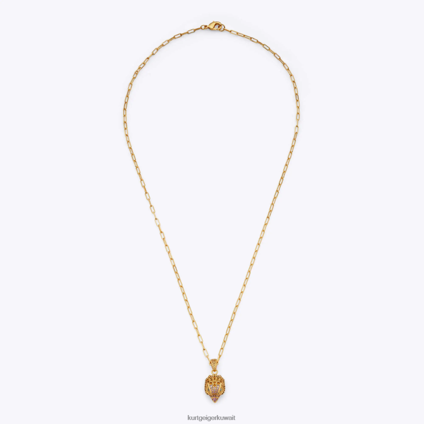 كيلووات Kurt Geiger نحيف لندن تمهيد النسر قلادة ذهب X06PDH548 | مُكَمِّلات