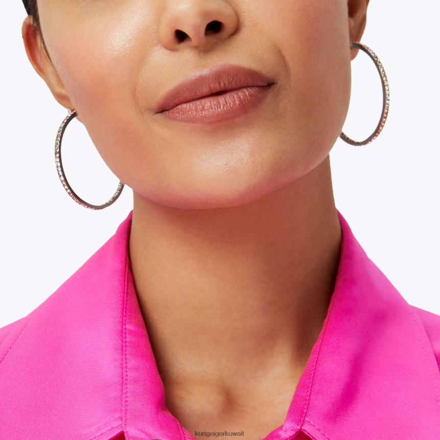 كيلووات Kurt Geiger نحيف الأطواق قوس قزح لندن مزيج معدني X06PDH549 | مُكَمِّلات