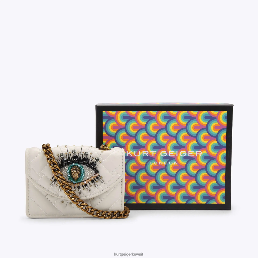 كيلووات Kurt Geiger نحيف عين لندن مايكرو كنسينغتون عظم X06PDH54 | أكياس