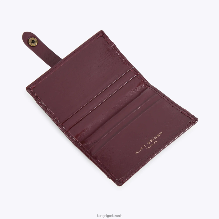 كيلووات Kurt Geiger نحيف لندن حامل بطاقات متعدد ناعم خمر X06PDH558 | أكياس