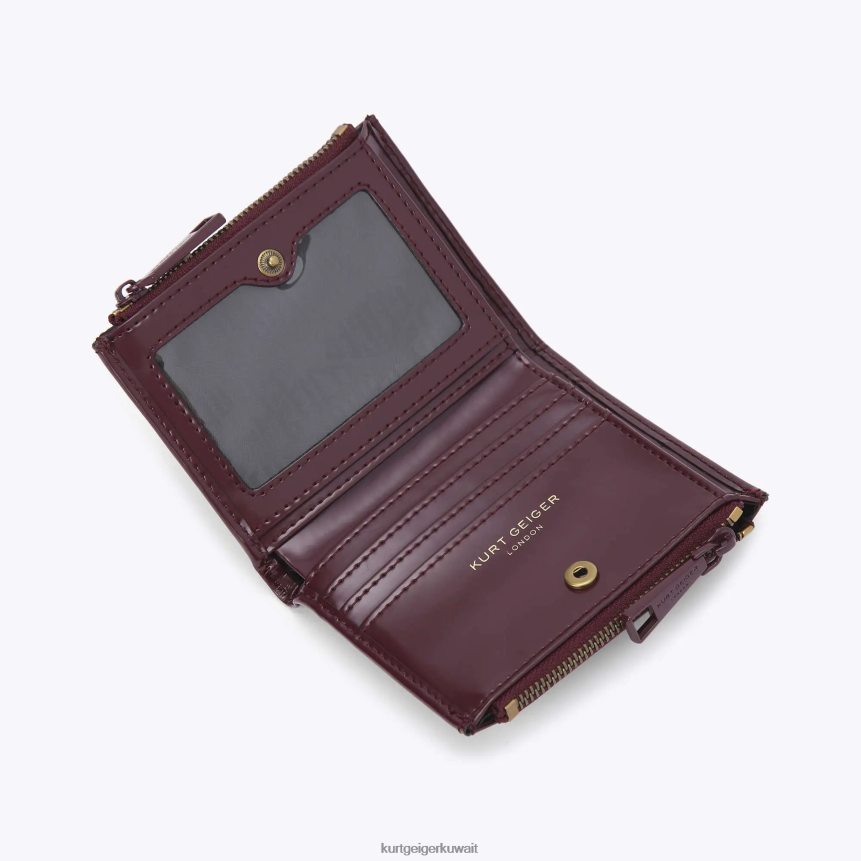 كيلووات Kurt Geiger نحيف لندن محفظة صغيرة شورديتش خمر X06PDH565 | أكياس