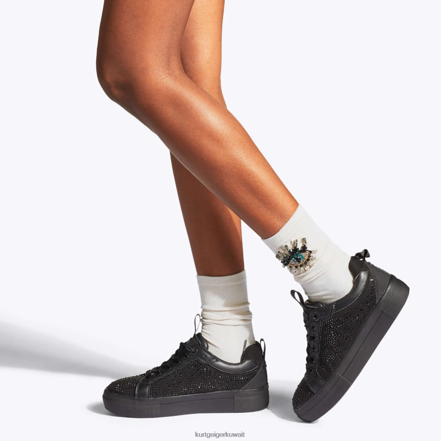 كيلووات Kurt Geiger نحيف لندن جورب العين الشريرة عظم X06PDH574 | مُكَمِّلات