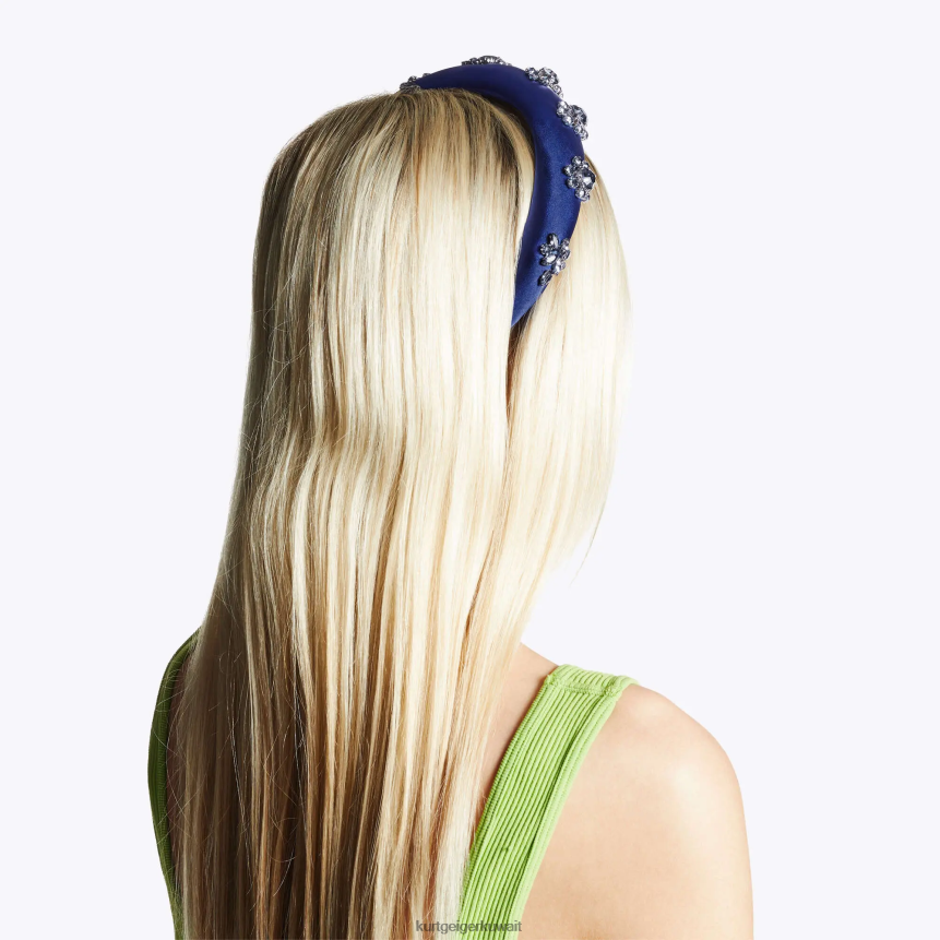 كيلووات Kurt Geiger نحيف لندن الكريستال عقال أزرق X06PDH576 | مُكَمِّلات