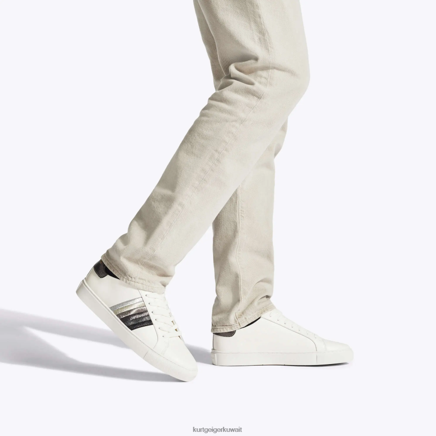 كيلووات Kurt Geiger رجال لندن لينون غروب الشمس متعدد بيضاء أخرى X06PDH594 | أحذية